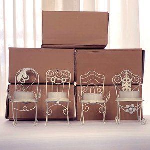 (20) Kate Aspen Novelty Chair Tealight Candles NIB